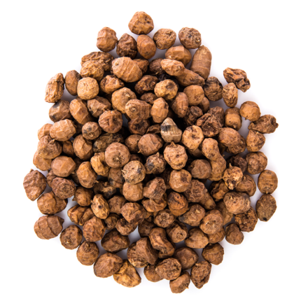 They have a slightly wrinkled texture and emit a warm, aromatic scent. Allspice berries are commonly used as a spice in cooking and baking, and are known for their unique flavor profile that combines hints of cinnamon, nutmeg, and cloves. They are often used in spice blends, desserts, stews, and sauces, adding a rich and fragrant taste to dishes. Allspice is native to Jamaica and is used in various cuisines around the world, particularly in Caribbean and Latin American dishes.