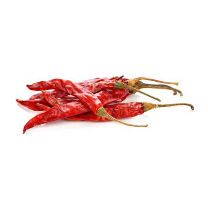 Dried Ancho chiles, a type of Mexican chili pepper, dark reddish-brown in color with a wrinkled texture. Ancho chiles are mild in heat, with a slightly sweet and smoky flavor, commonly used in Mexican cuisine for sauces, stews, and spice blends.