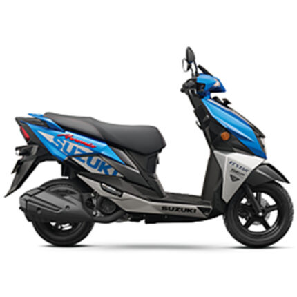 A compact and agile scooter with a trendy design, efficient performance, and convenient features.