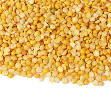 Toor dal a type of lentil commonly used in Indian cuisine for its nutty and earthy flavor and soft texture when cooked.