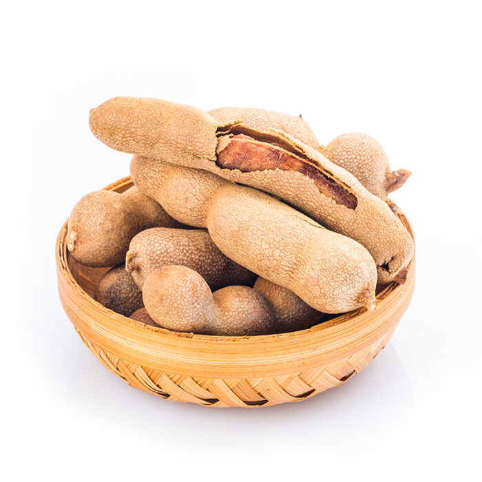 Tamarind Tamarindus Indica Fruit Isolated White 1 |