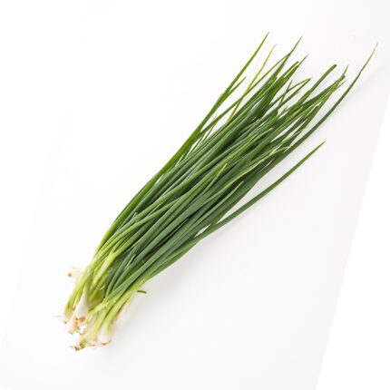 The leaves are typically slender and hollow, similar to grass blades. Chives are commonly used as a garnish or ingredient in various dishes, including soups, salads, and omelets.