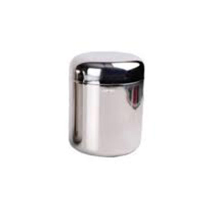 Deluxe Canister With A Stylish Design, Featuring A Clear Glass Body And An Airtight Lid. Ideal For Storing And Preserving Dry Ingredients Such As Coffee Beans, Tea Leaves, Spices, Or Other Pantry Staples.