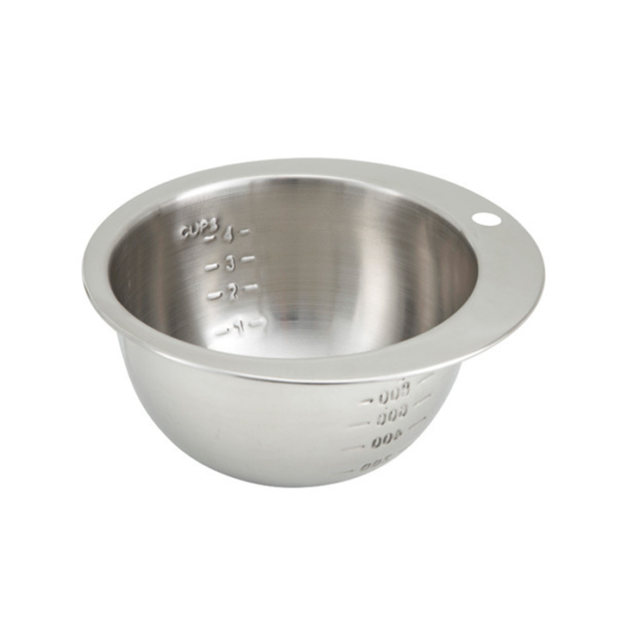 The Economy Measuring Bowl Is Typically Made Of Durable And Lightweight Materials Such As Plastic Or Stainless Steel.