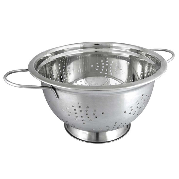 The German Colander Is Typically Made Of A Durable And Heat-Resistant Material Such As Stainless Steel Or Plastic.