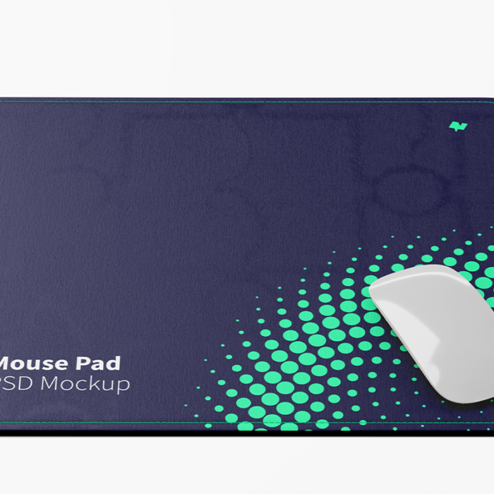 The Mousepad May Feature A Solid Color Or A Decorative Pattern. It Typically Has A Rubber Or Foam Base To Provide Grip And Prevent Slipping.