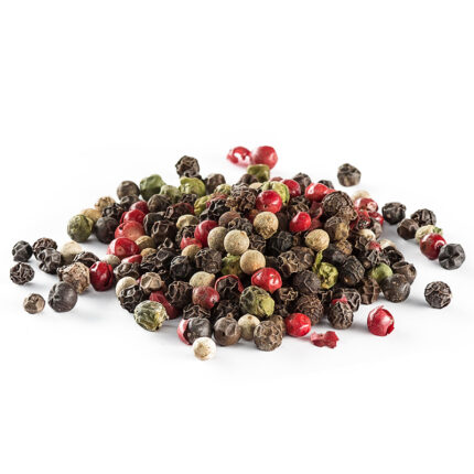 Peppercorns are a common spice used in culinary applications, particularly in Western cuisines. They can be used whole or ground to add flavor and heat to various dishes, such as soups, stews, and meats. Peppercorns are also known for their potential health benefits, such as improving digestion and having antioxidant properties.