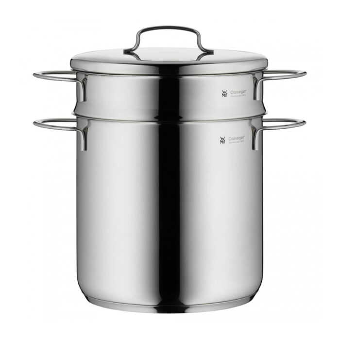 . The Spaghetti Pot Features A Tall, Narrow Shape With A Capacity To Hold A Generous Amount Of Water For Boiling Pasta.