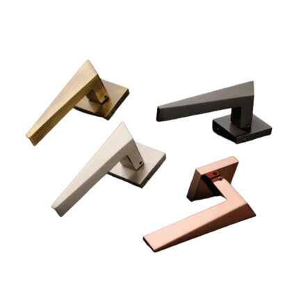 A premium brass door handle with a sleek and contemporary design, providing both functionality and a touch of sophistication to your doors.