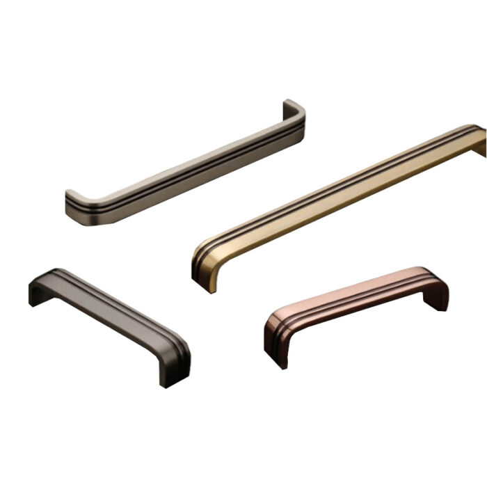 The Brass Pull Handle With Design 138 Is A Stylish And Functional Hardware Accessory For Doors, Cabinets, Or Drawers.