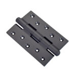 Brass graphite finish, showcasing a distinctive dark gray tone that adds a contemporary and edgy touch to your door hardware