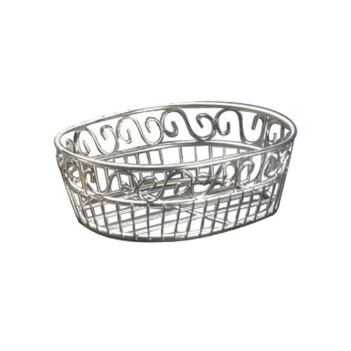 A Woven Or Decorative Container Used For Holding And Serving Bread, Rolls, Or Other Baked Goods.