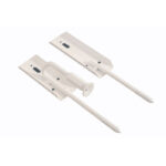 The candle holder features a cylindrical shape with a wide base and a narrow top opening.
