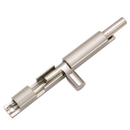 The Council One Piece is a sturdy and reliable tower bolt designed for securing doors and gates.