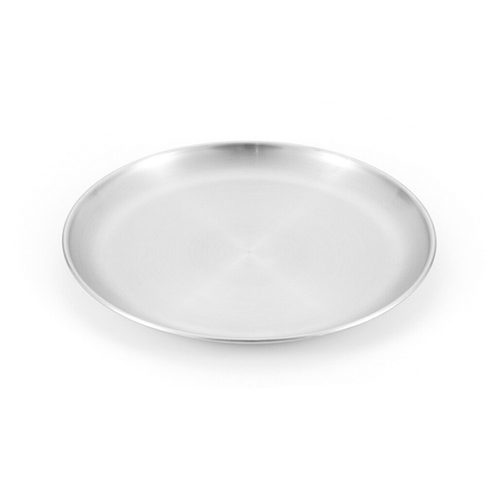 The Camping Plate Is Typically Made Of Sturdy Materials Like Stainless Steel Or Melamine, Offering Resistance To Breakage And Easy Cleanup. It Often Features A Compact And Stackable Design, Allowing For Easy Packing And Transportation.