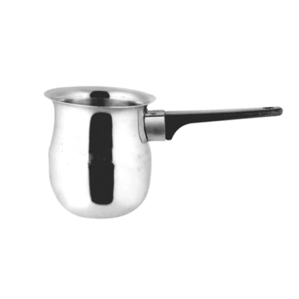 . This coffee warmer is made of stainless steel, known for its excellent heat retention properties