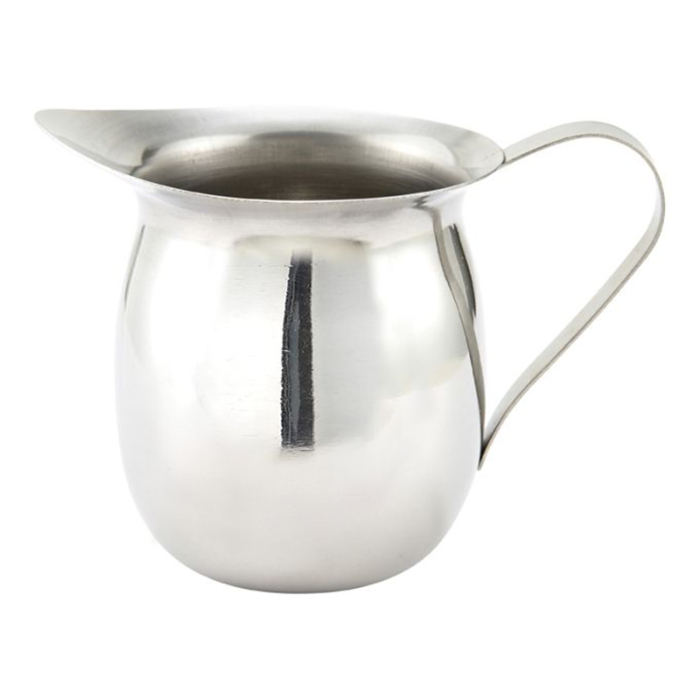 The Creamer Steel Is Typically Compact In Size And Has A Handle For Easy Pouring.