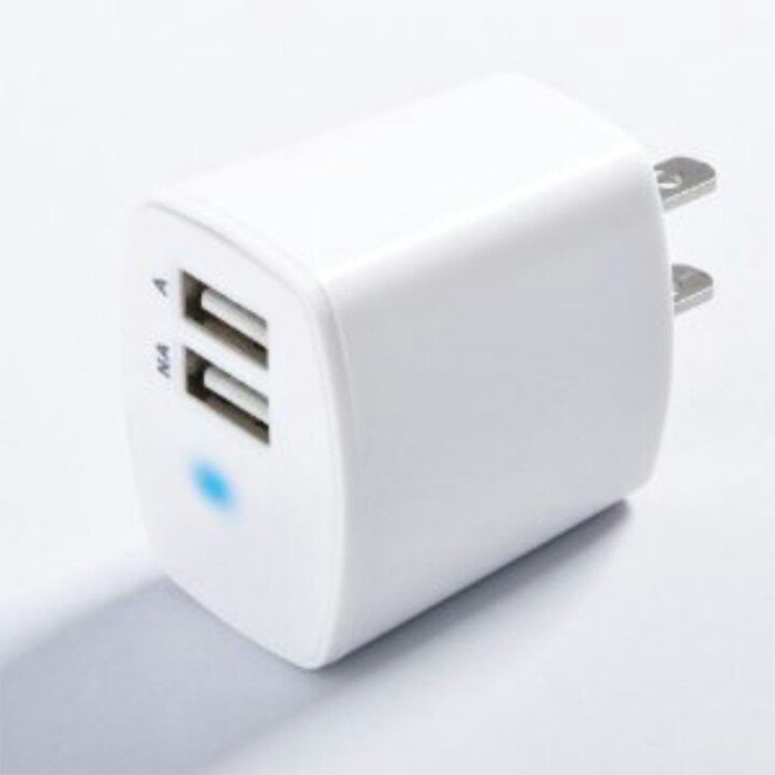 This Handy Adapter Features Two Usb Ports, Allowing You To Simultaneously Charge Multiple Devices Such As Smartphones, Tablets, And Other Usb-Powered Devices.