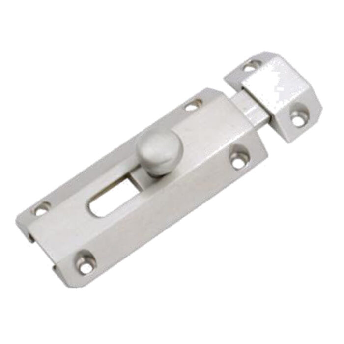 A Durable And Reliable Latch Mechanism With A Hexagonal Design, Ideal For Securing Doors And Cabinets