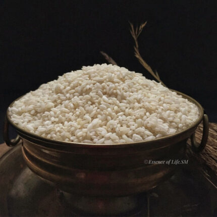 Kappa Samba rice, a variety of rice known for its unique texture and flavor. Kappa Samba rice is a type of short-grain rice that is commonly grown and consumed in certain regions.