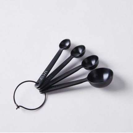 . Measuring spoons usually come in a set with different sizes, including teaspoon (tsp) and tablespoon (tbsp) measurements.