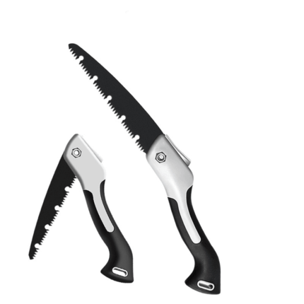 A convenient and compact folding saw designed for efficient and precise pruning and cutting of branches and limbs."