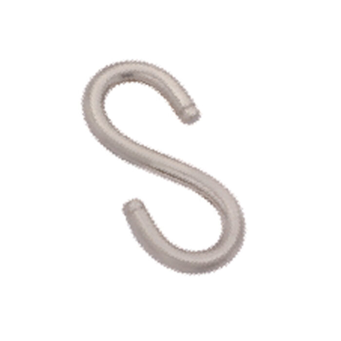 S-Shaped Hook For Hanging And Organizing Items Securely.