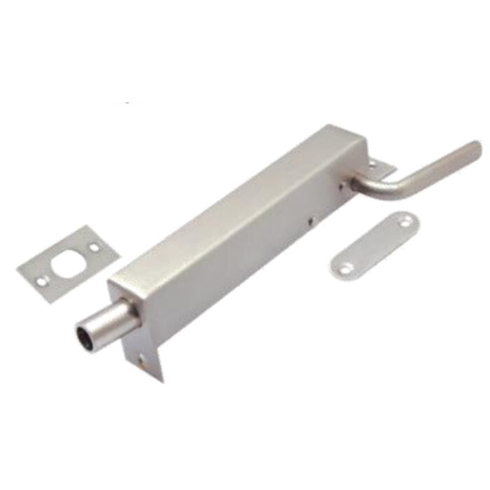 : A Stainless Steel Tower Bolt Used For Securing Doors, Gates, Or Other Similar Applications. It Is Durable, Corrosion-Resistant, And Features A Sleek Design. The Ss Kent Tb Provides A Reliable Locking Mechanism To Ensure The Security Of The Enclosed Area.