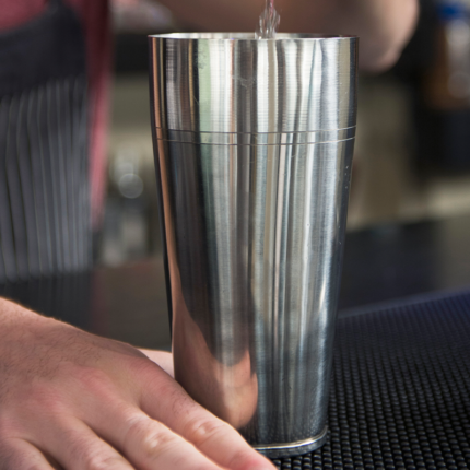 A silver touch beer glass is a stylish and unique drinking vessel designed specifically for enjoying beer.