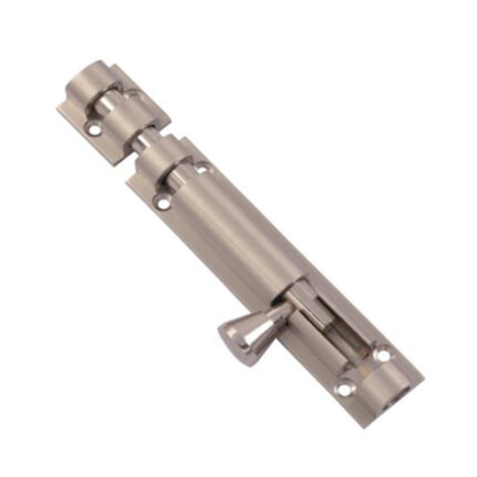 A robust tower bolt with a 10mm diameter, designed for secure fastening