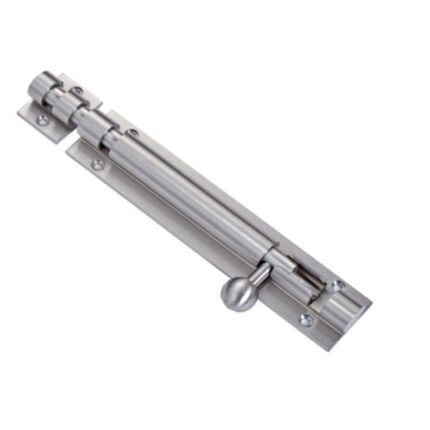 The tower bolt is made of high-quality material and is designed for secure locking and fastening applications.