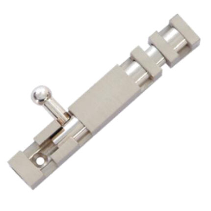 The Tower Bolt Square is a sturdy and reliable locking mechanism designed for securing doors, gates, and other applications. It features a square shape, providing a secure and stable connection between the door and frame.