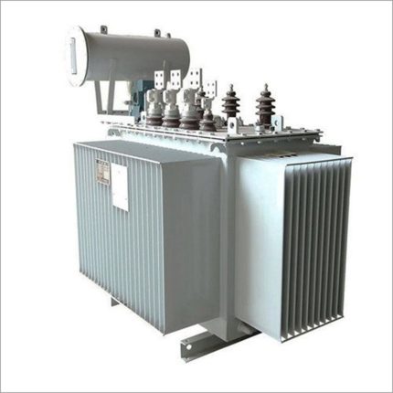 1000kVA 3-Phase Oil Cooled Distribution Transformer - An oil-cooled distribution transformer with a power rating of 1000kVA for three-phase power distribution.