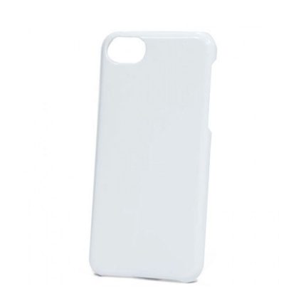 3D White Plastic Blank Polycarbonate Customized Mobile Cover: A blank 3D white plastic mobile cover made from polycarbonate, ready for customization.