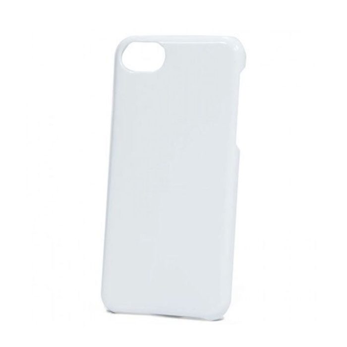 3D White Plastic Blank Polycarbonate Customized Mobile Cover: A Blank 3D White Plastic Mobile Cover Made From Polycarbonate, Ready For Customization.