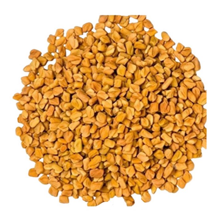 Organic Fenugreek Seeds That Are Non-Hybrid And Dried, Commonly Used As A Culinary Spice And For Their Potential Health Benefits.