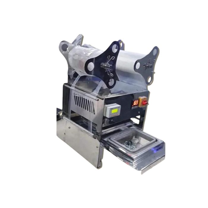 Automatic Tray Sealing Machine For Efficient And Automated Sealing Of Trays For Packaging.