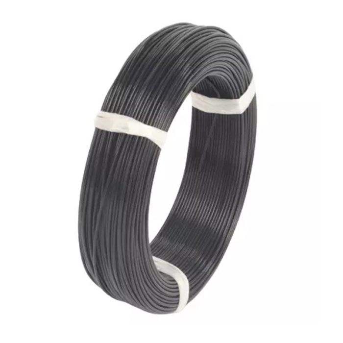 Black Heavy Duty Fluorine Plastic Insulation Wire: A Durable And Robust Wire Featuring Fluorine Plastic Insulation, Designed For Heavy-Duty Industrial Applications.