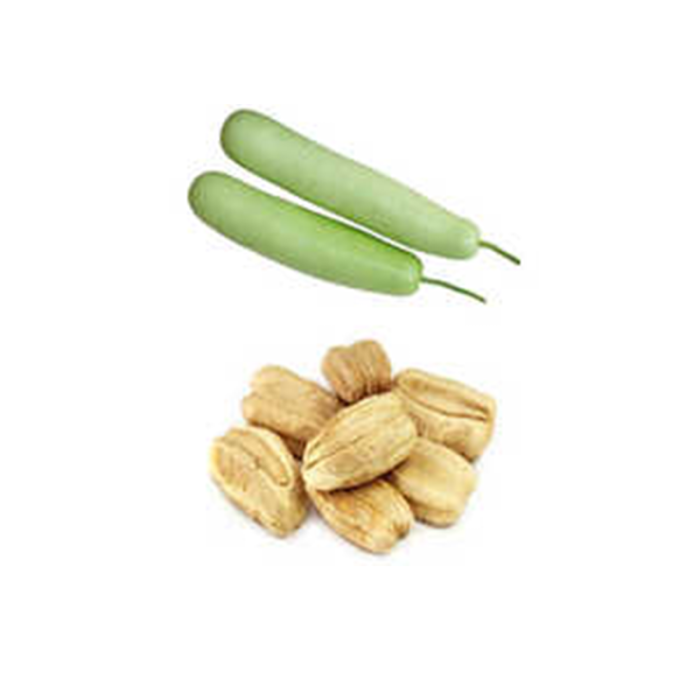 Bottle Gourd Seeds, Small Oval-Shaped Seeds Used For Growing Bottle Gourd Plants. The Seeds Are Typically Light Brown Or Tan In Color. Bottle Gourd Is A Vine-Like Plant That Produces Elongated, Bottle-Shaped Fruits.