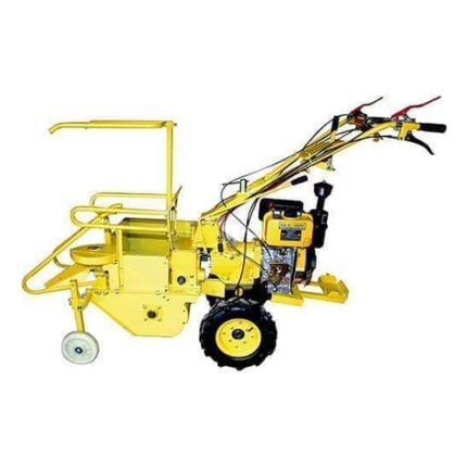 The corn harvester is a specialized machine designed for efficient harvesting of corn crops.