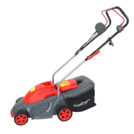 Electric Run Lawn Mowers Machine: This is a motorized lawn mower designed to cut grass and maintain lawns.