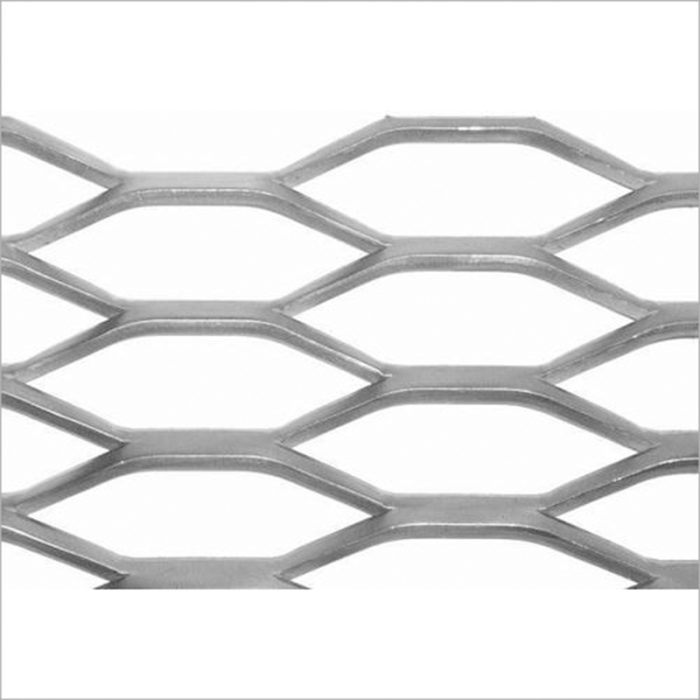 Expanded Metals - Metal Sheets That Have Been Cut And Stretched To Form A Pattern Of Diamond-Shaped Openings.