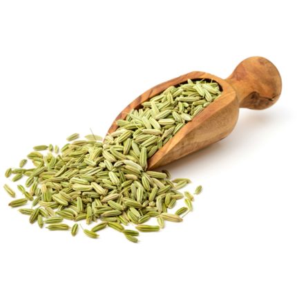The seeds are small, oval-shaped, and have a vibrant green color.