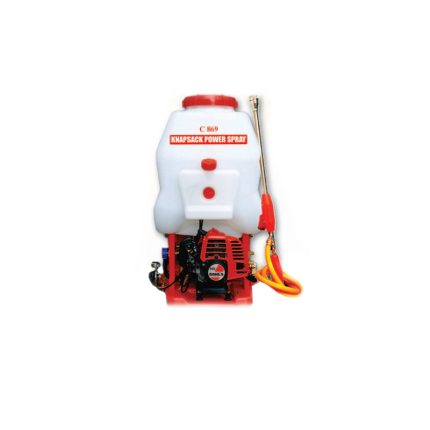 This powerful sprayer is designed to deliver high-pressure spray for efficient and thorough application of pesticides, herbicides, and fertilizers in agricultural and gardening tasks.