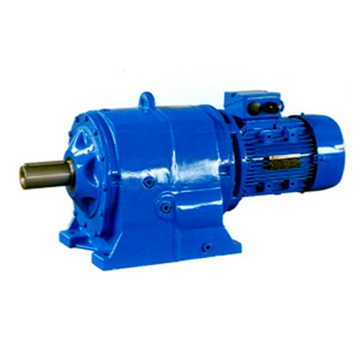 Inline Helical Geared Motor - A Helical Geared Motor Designed For Inline Mounting, Delivering Efficient Power Transmission.
