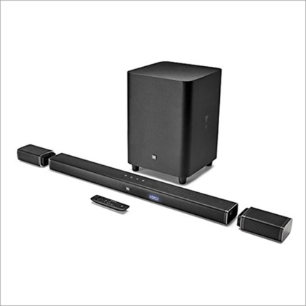 JBL bar51blkep 5.1 Channel Soundbar - A JBL soundbar with 5.1 channel audio.