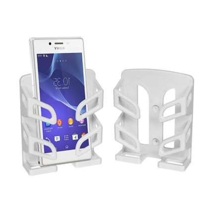 Mobile Charging Wall Mount Holder Stand - A wall-mounted holder stand for mobile phones, designed for convenient charging and storage.