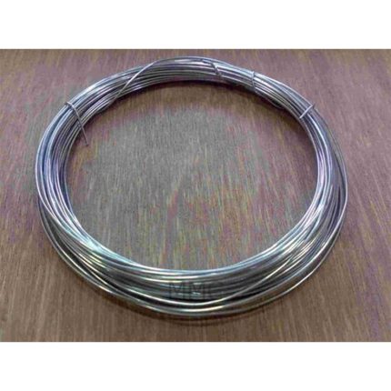 Platinum wire is a thin, malleable, and ductile wire made from the precious metal platinum.