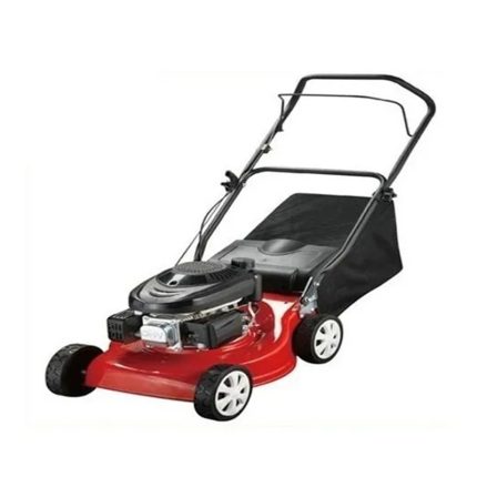 Red Black Petrol Lawn Mower" - This is a powerful petrol-driven lawn mower designed for cutting grass and maintaining lawns.