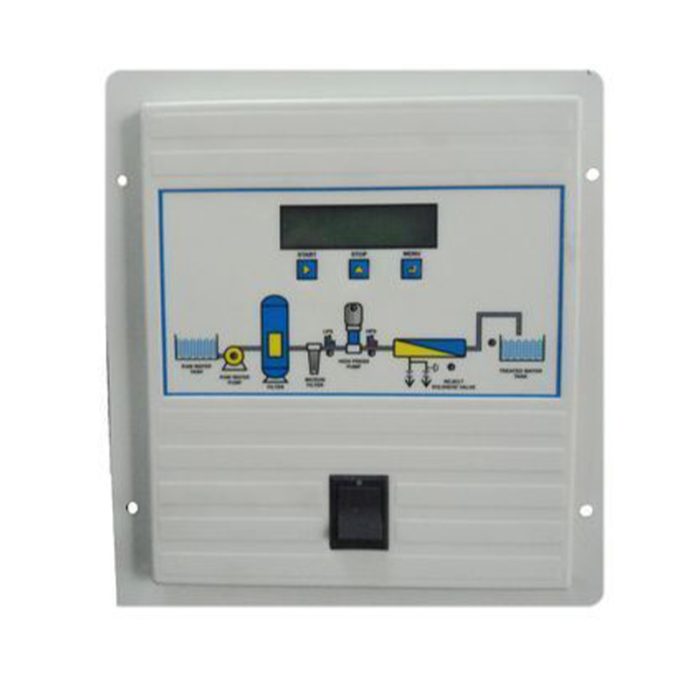 Ro Panel - A Panel Housing A Reverse Osmosis System For Water Purification.